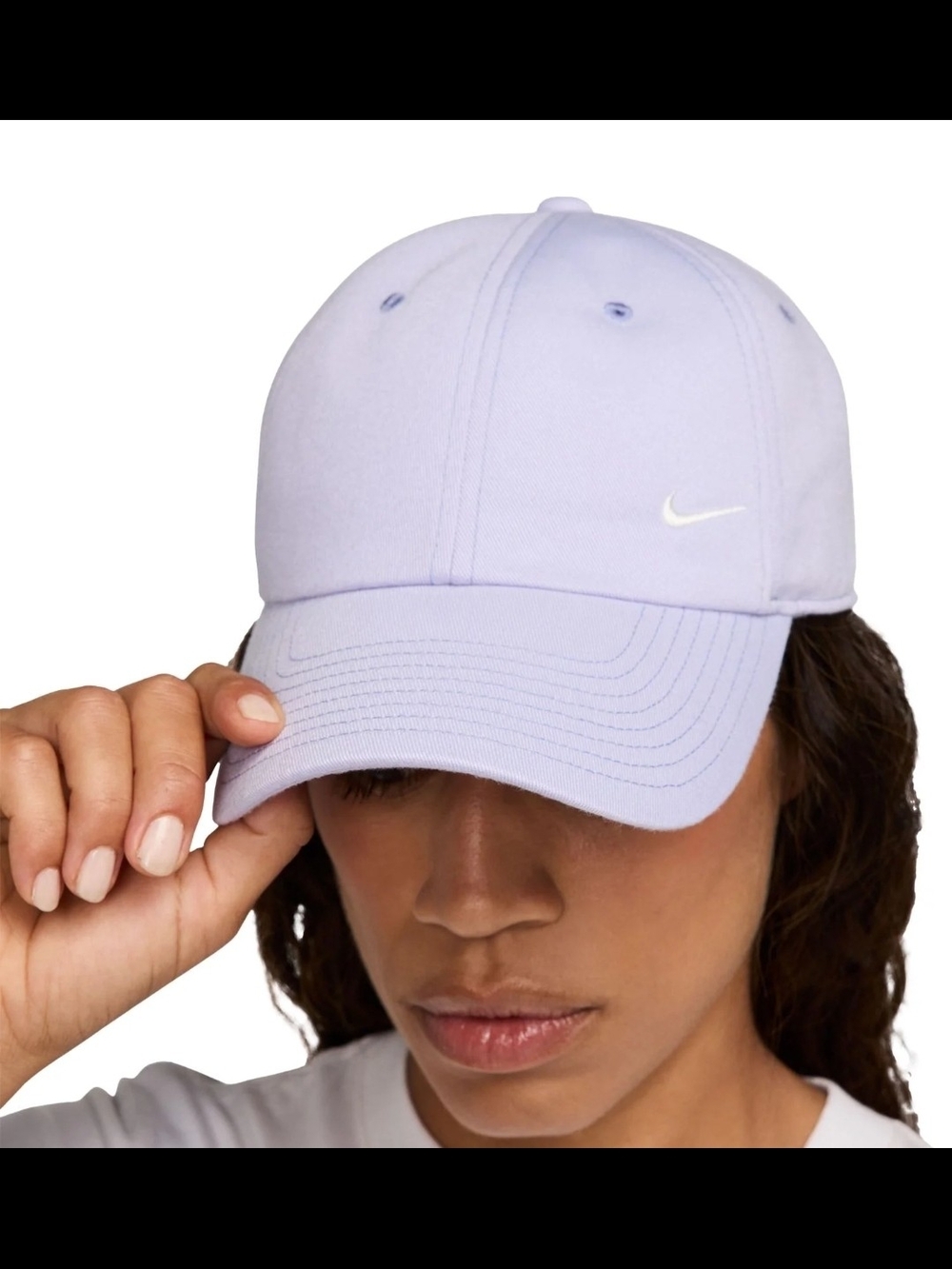 Nike Club Unstructured Cap - Unisex Adult S/M NEW w/Tags Lilac Ice/White